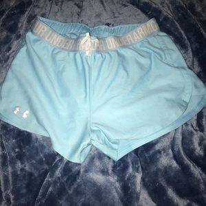 Blue shorts